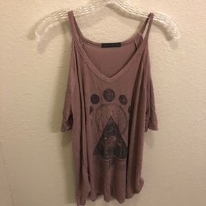 West Coast Love Cold Shoulder Top